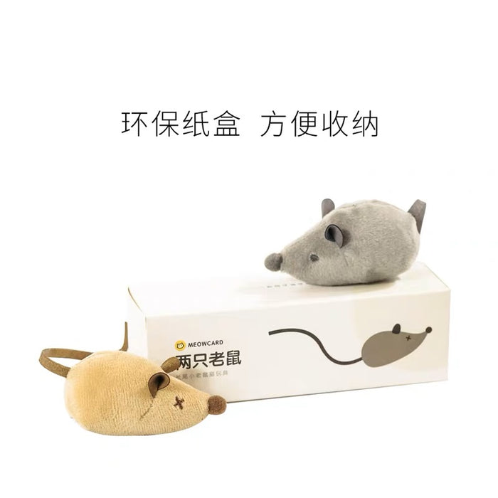 Meowcard Cat Teaser - Mouse 长尾小老鼠逗猫玩具