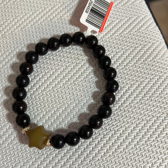 黑檀木设计款单圈手串