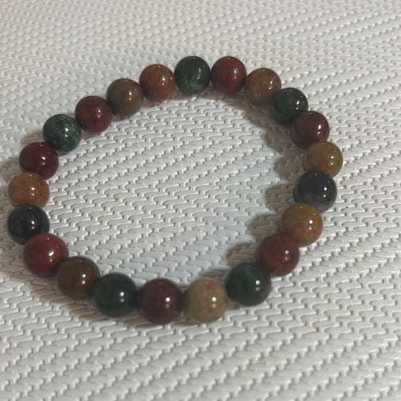 满盆四季幽灵水晶单圈手串