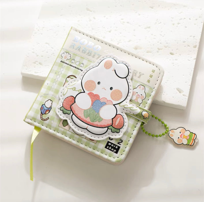 BOBO Rabbit FactoryMagnetic Clasp Notebook 啵啵兔磁扣本