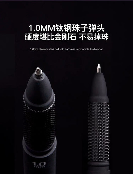 WQN W-320 Super Series Gel Ink Pen - 1.0mm Black Ink 五千年W-320 Super 唯雅 大容量中性笔 1.0mm 黑色