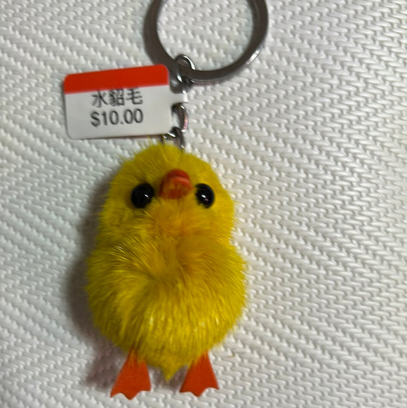 水貂毛小黄鸭小挂饰