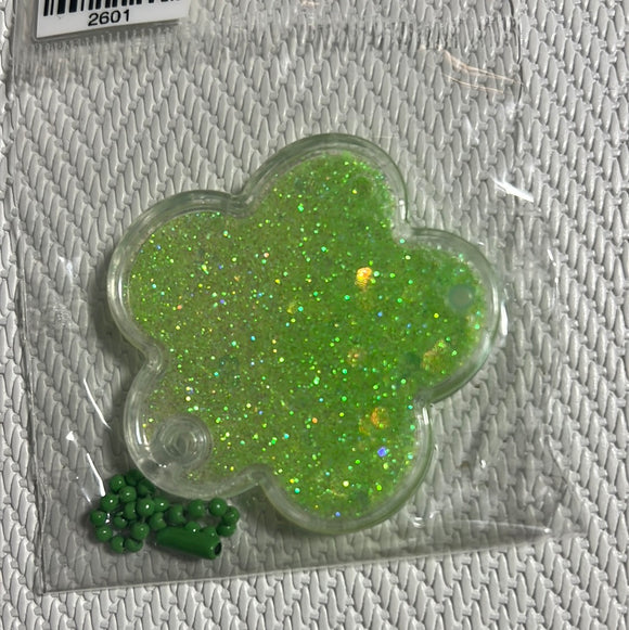 异形流沙咕盘花朵绿色
