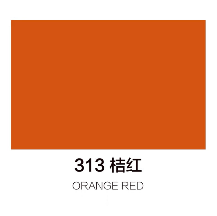 Marie’s Acrylic Color Orange Red 313 马利丙烯颜料100ml罐装 桔红
