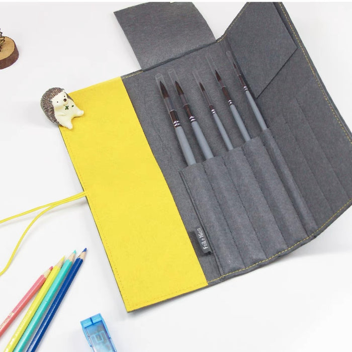 FeiLeNiao Water Painting Brush Roll 飞乐鸟 鹂·水彩笔帘绘画画笔收纳专用便携