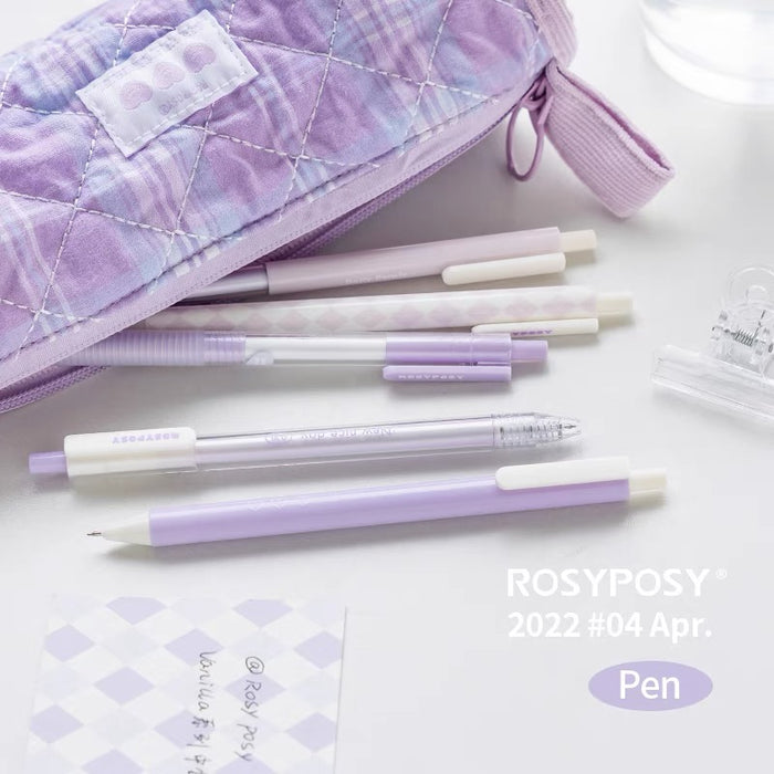 RosyPosy Vanilla Gel Ink Pen 香草紫色中性笔