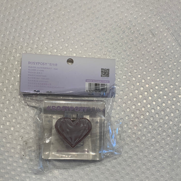 ROSYPOSY PURE CLIP - Heart Rosyposy夹子 心型
