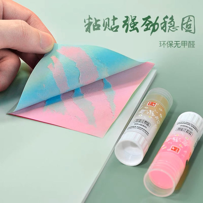 WQN Glue Stick - Random Color 9g 五千年儿童果冻胶棒固体胶棒 颜色随机 9g