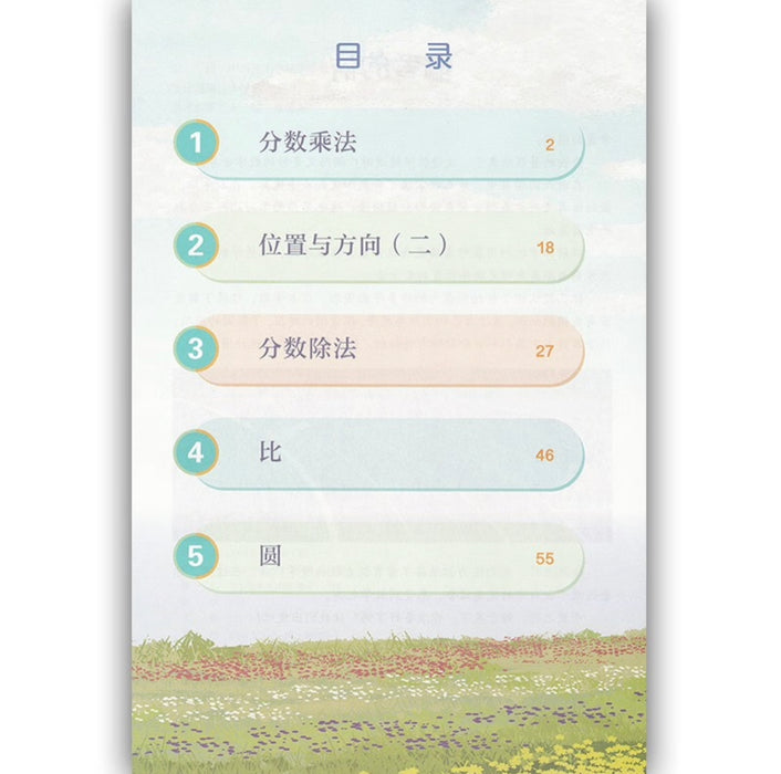 （新版）人教版小学数学六年级上
