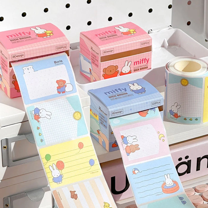 Pink Miffy Pop-up Sticker Memo Set粉色米菲弹出式贴纸便条套装