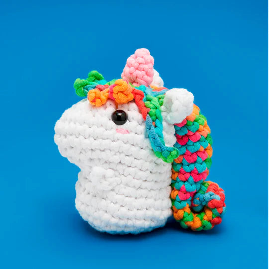 THE WOOBLES - Billy the Unicorn Rainbow Crochet Kit 彩虹独角兽比利 钩针套装