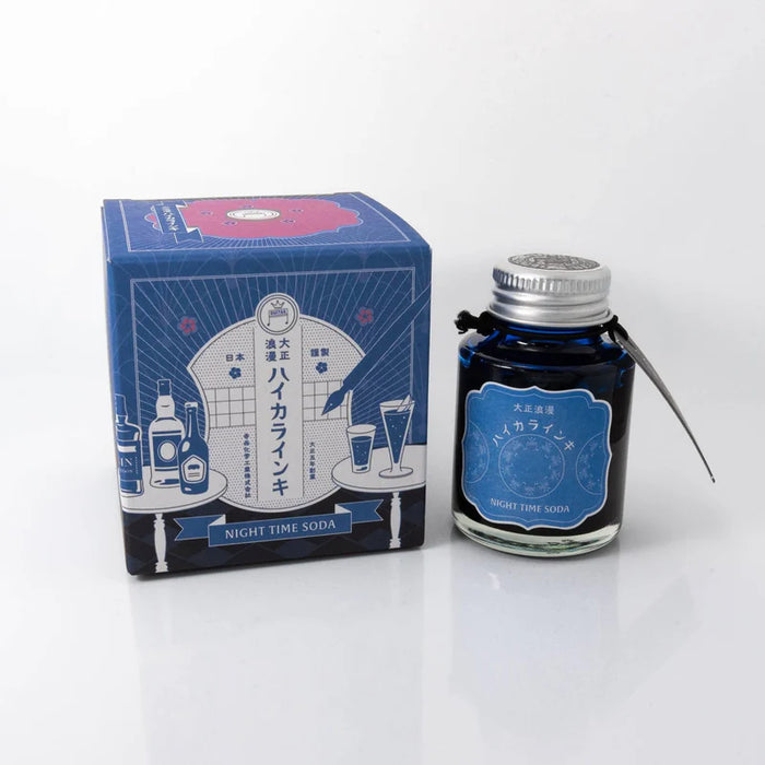 Taisho Romance Fountain Pen Ink - Nighttime Soda 日本寺西化学出品 大正浪漫系列钢笔墨水 午夜苏打