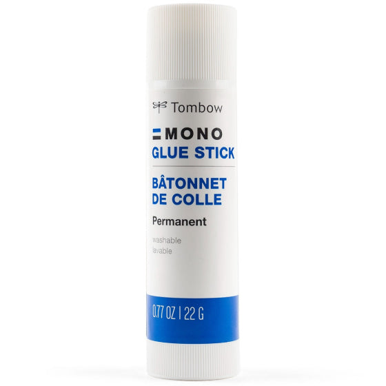 TOMBOW MONO Glue Stick, Medium 0.77 OZ/22g日本蜻蜓牌胶棒 中号