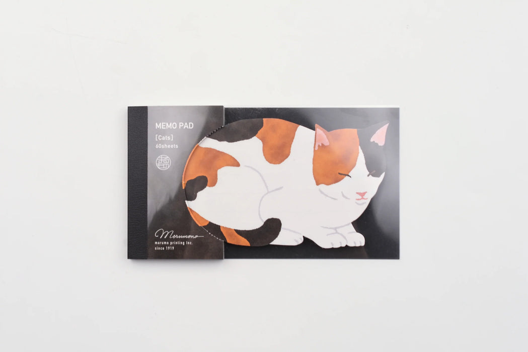 Marumo Printing - Detach Memo Pad - Slumber Cats日本Marumo可撕便签纸 瞌睡猫