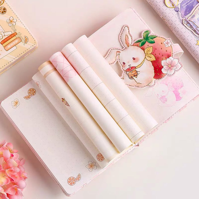 Magnetic Journal Notebook - Cake 可爱限定手帐本磁扣本A5蛋糕味