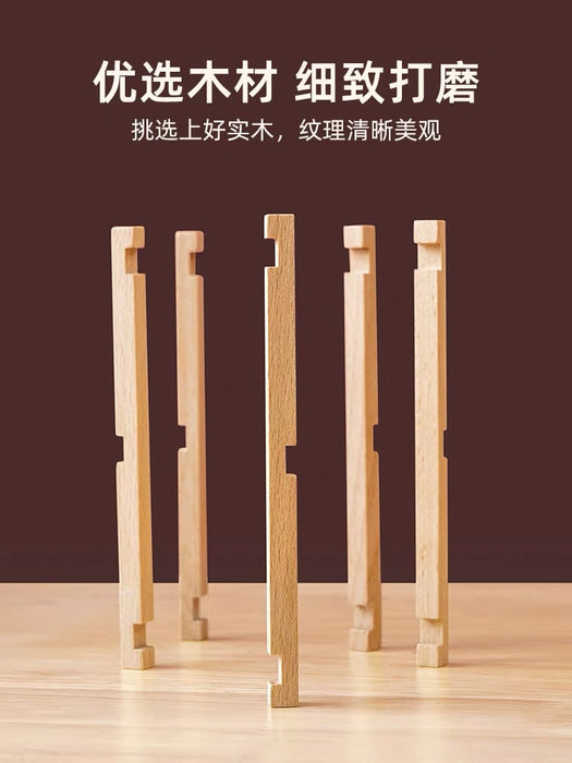 Burr Puzzle: Luban Bridge 鲁班桥 标准版