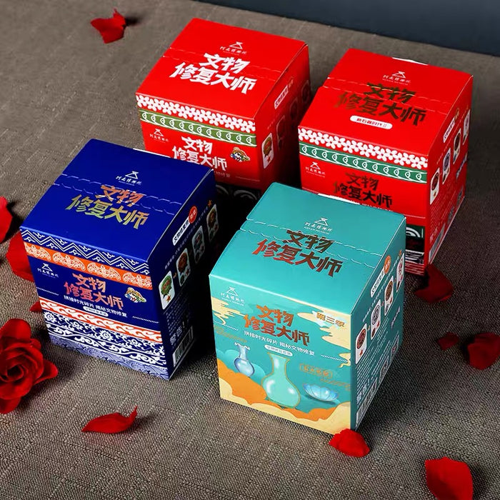 ‌Artifact Restoration Blind Box 河南博物院 文物修复盲盒 石器时代 彩陶双连壶