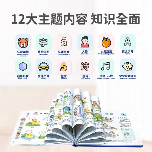 会说话的手指点读机 1-3早教启蒙