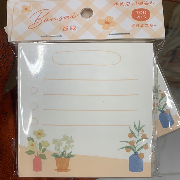 CardLover Artistic Memo Pad 信的恋人 每日果然多系列便签本 盆栽 100张