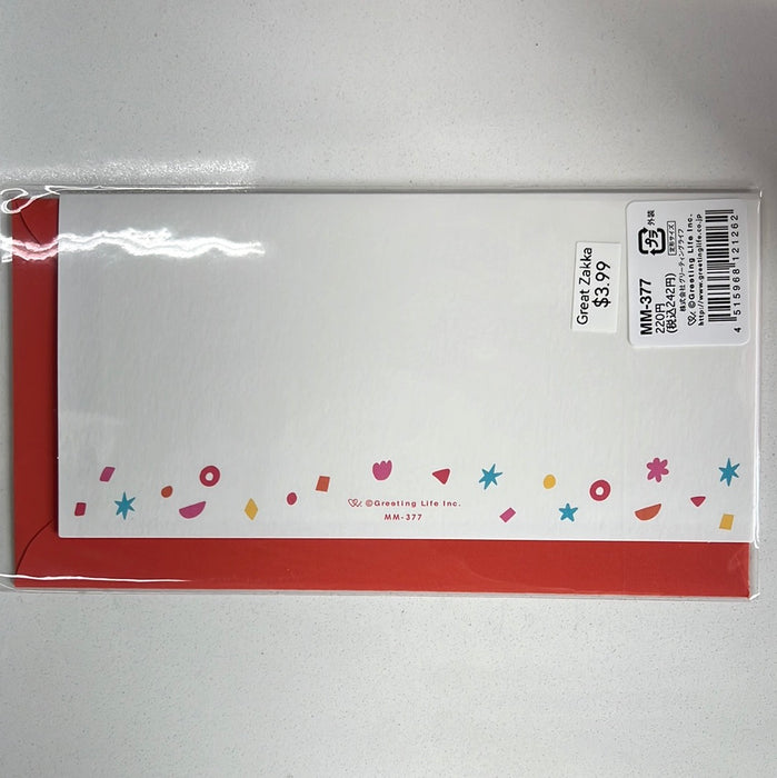 Birthday Card Lettering 日本GREETING LIFE生日贺卡