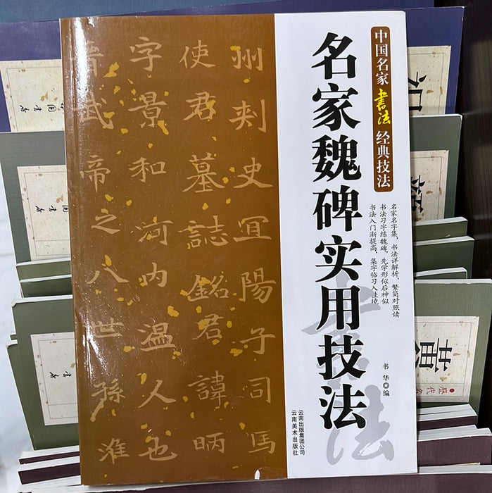 名家魏碑实用技法