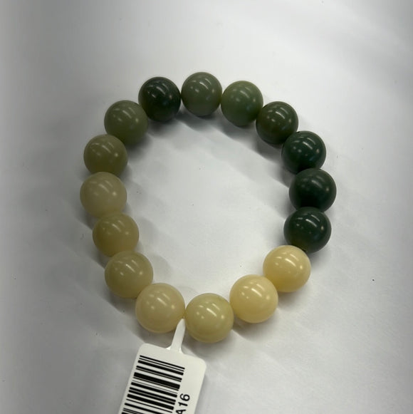 烟青渐变菩提手串