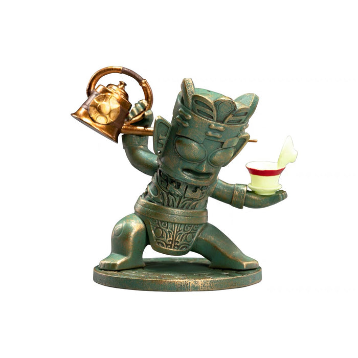 现货三星堆川蜀小堆民俗系列盲盒手办博物馆不带土潮玩收藏摆件