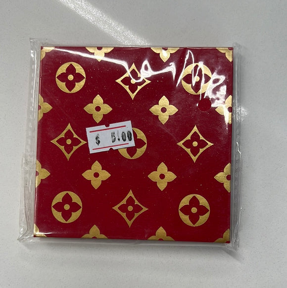 红包：四瓣花纹小