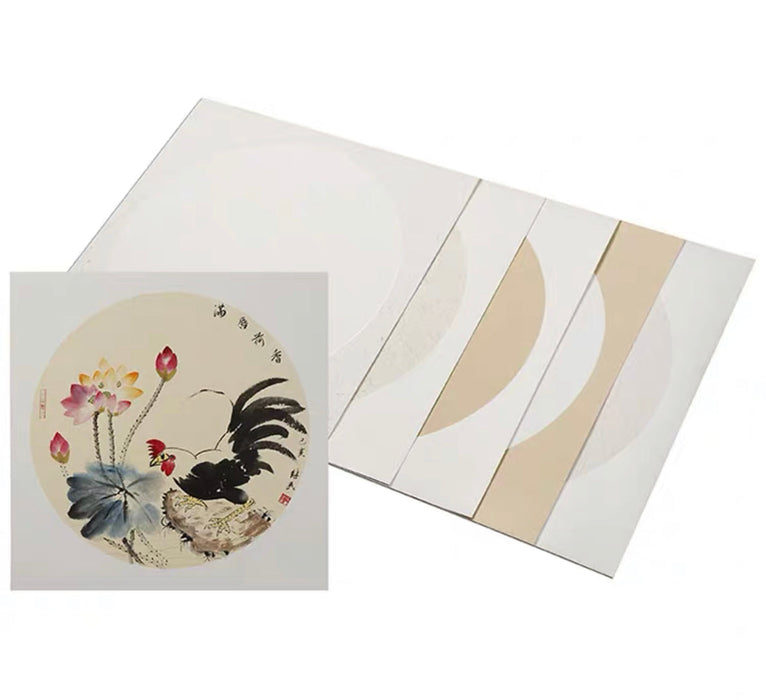 Thickened Xuan Paper for Chinese Calligraphy 加厚宣纸卡纸生宣内白外麻