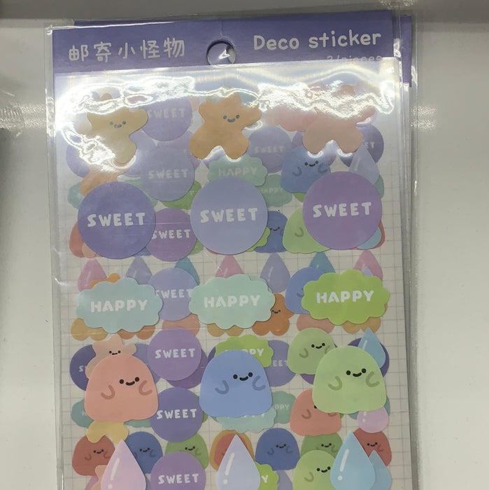 Decoration Stickers 邮寄小怪兽贴纸