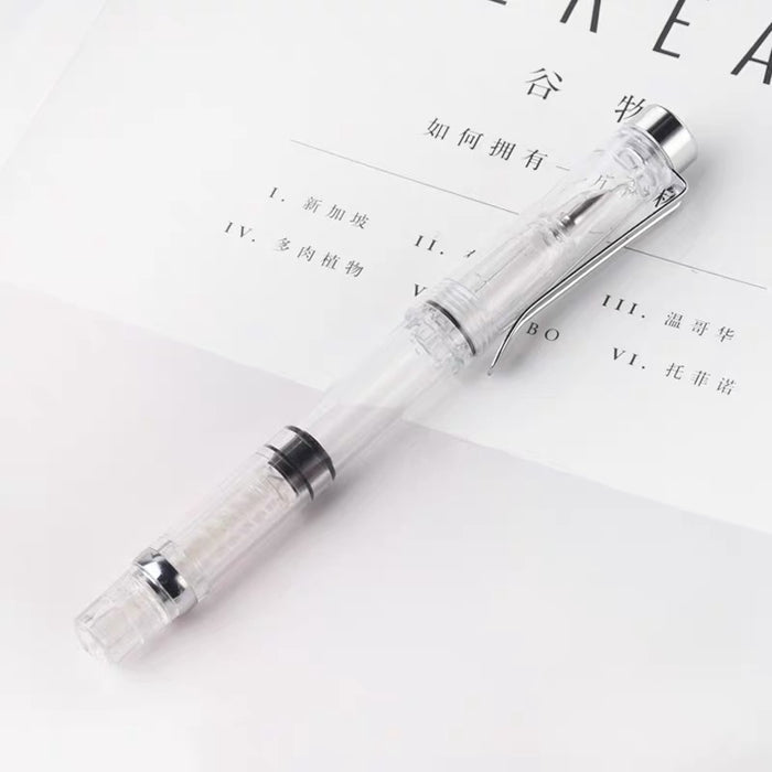 Transparent Brush Pen 透明美工笔 活塞上墨 赠送5ml彩墨