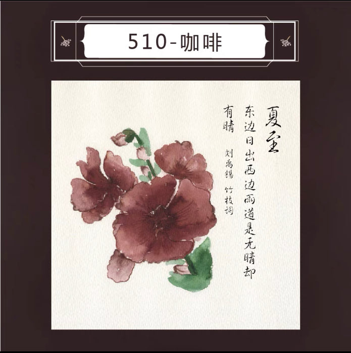 PENBBS INK 坛水二十四节气彩墨 35ml 咖啡 夏至