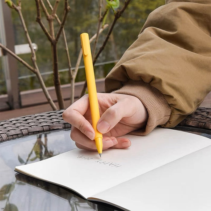 KACO K1 Gel Ink Pen 8pcs Set- 0.5mm Black Ink 彩色笔杆盖帽中性笔8支装0.5mm子弹头黑芯