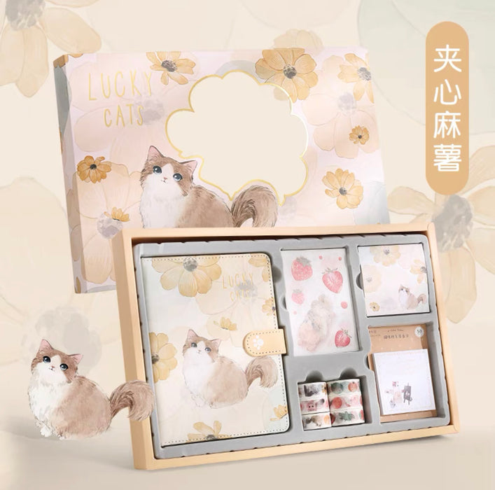 Journal Notebook Gift Box - Yellow 手帐礼盒 夹心麻薯