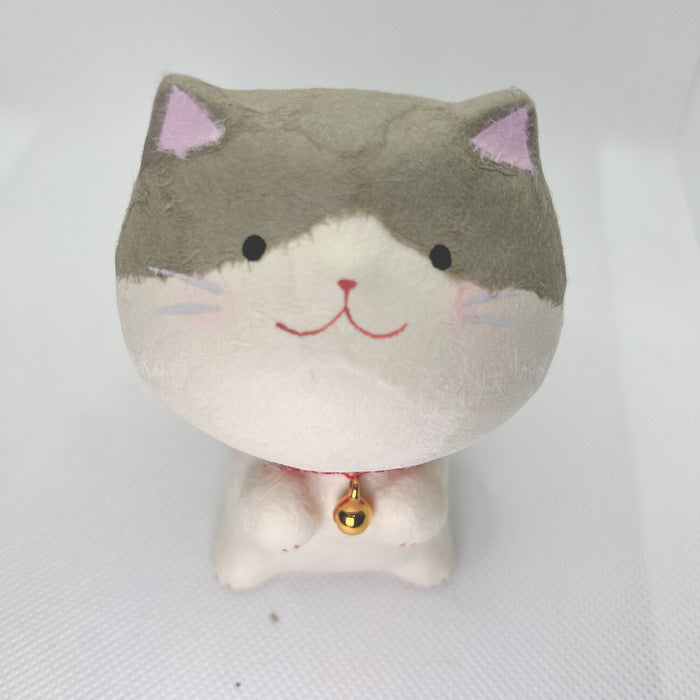 Cat Figurine Grey Cat 6-615B 日式猫咪摆件 灰色