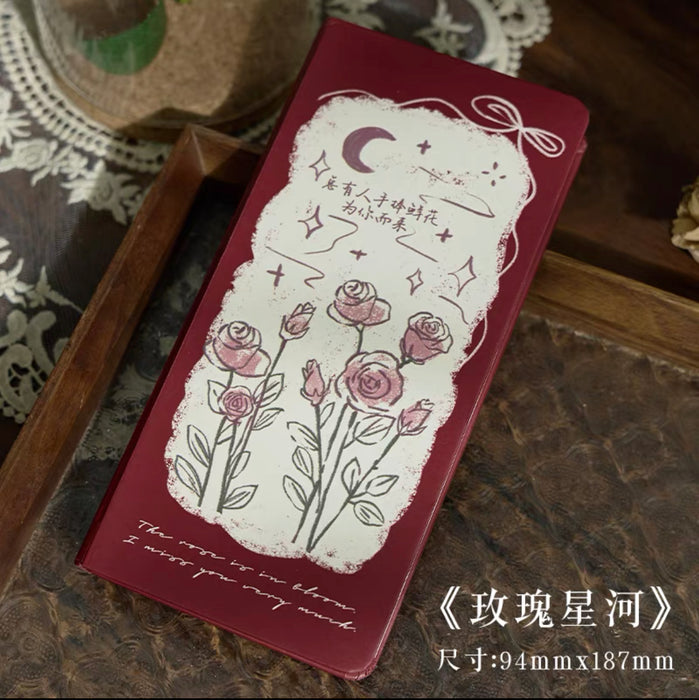 MR.PAPER Rose Series Handbook - Squared 纸先生玫瑰治愈系列手账本 方格页 颜色随机