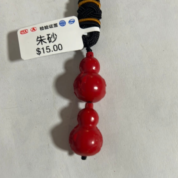 朱砂葫芦挂饰
