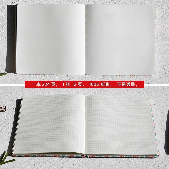 A5笔记本-方格内页 A5 Notebook Grid