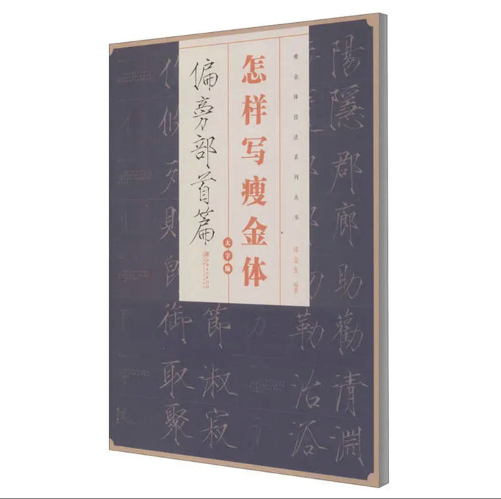 怎样写瘦金体：偏旁部首篇（大字版）