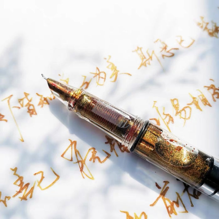 Transparent Brush Pen 透明美工笔 活塞上墨 赠送5ml彩墨