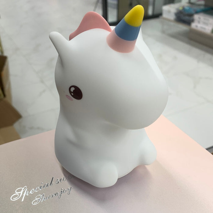 Unicorn Silicone Nightlight 梦影独角兽硅胶灯