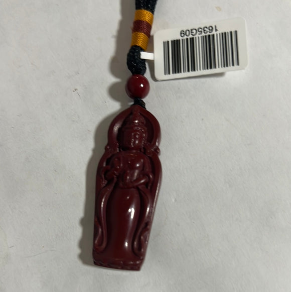 紫金砂观音手把绳挂饰