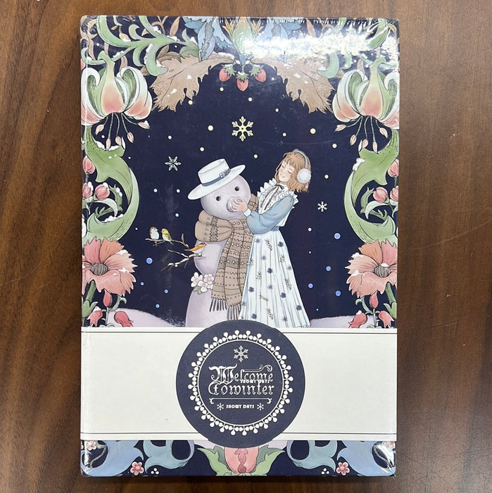 Artistic Journal Notebook全年月计划+周计划手帐本