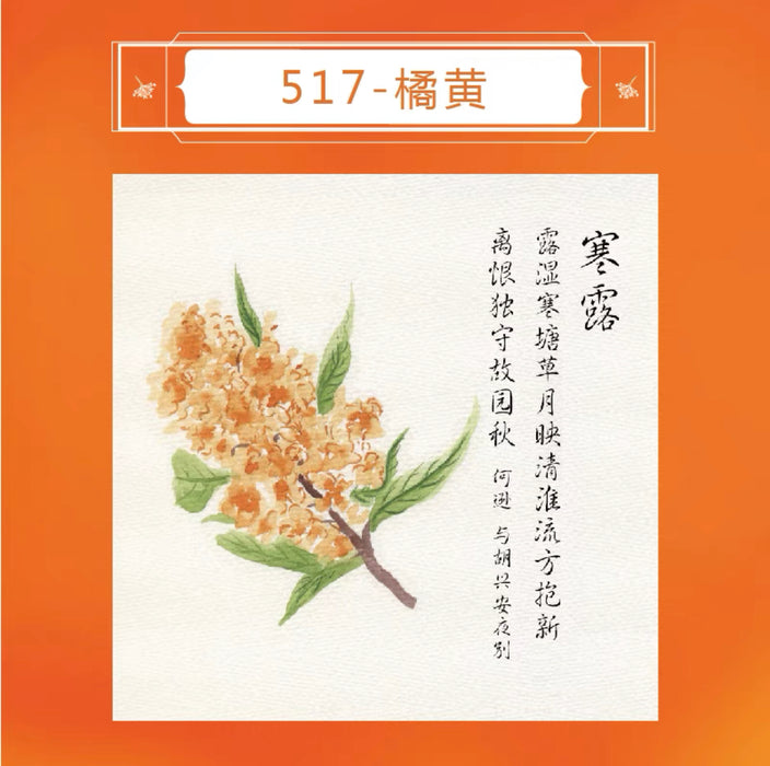 PENBBS INK 坛水二十四节气彩墨 35ml 橘黄 寒露