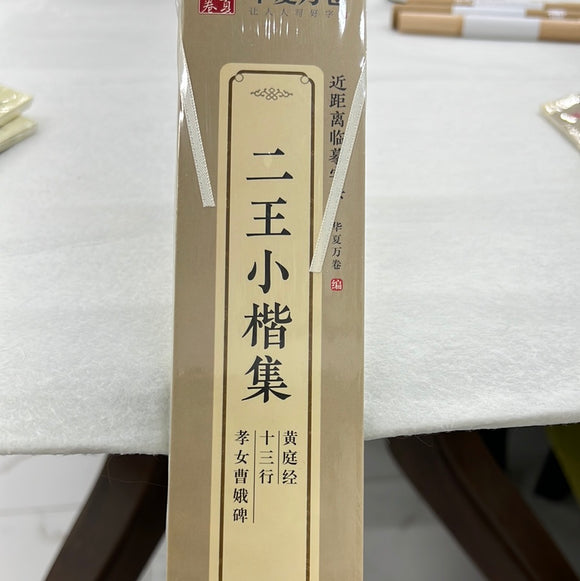近距离临摹字卡：二王小楷集