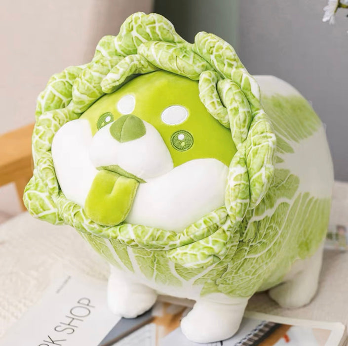 Cabbage Dog Plush Toy 菜狗35cm