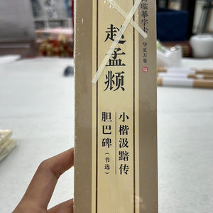 近距离临摹字卡：赵孟頫 小楷汲黯传 胆巴碑（节选）