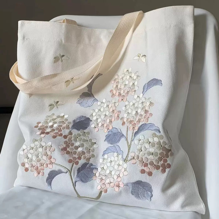 Embroidered Canvas Bag 刺绣帆布袋
