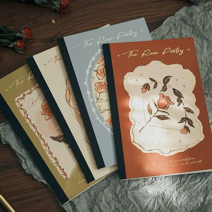 MR.PAPER Rose Series Notebook A5 纸先生沉落玫瑰无线胶套笔记本A5