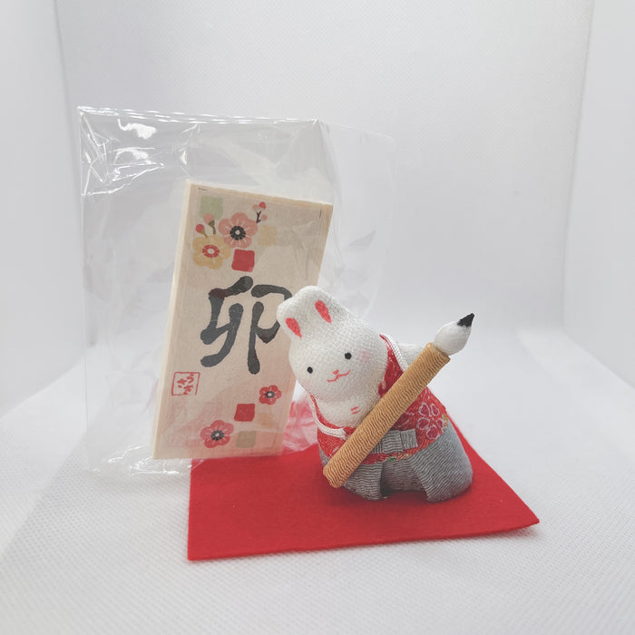Zodiac Figurine Rabbit R-5 日式兔子装饰摆件